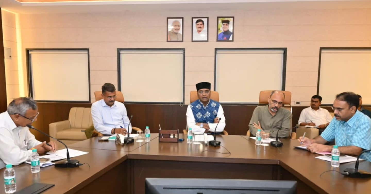 Meeting of senior officials of Sports and Youth Welfare Department
